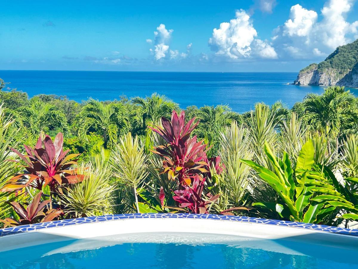 Vue Mer/3Beds/Piscine/Wifi/900 Metres De La Plage Deshaies Exterior foto