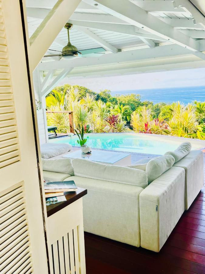 Vue Mer/3Beds/Piscine/Wifi/900 Metres De La Plage Deshaies Exterior foto