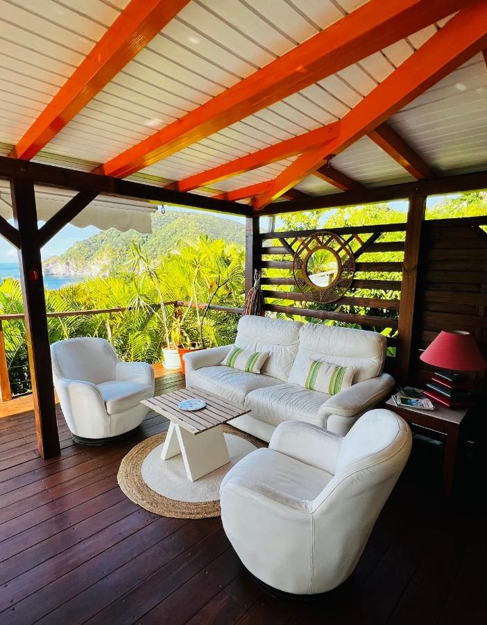 Vue Mer/3Beds/Piscine/Wifi/900 Metres De La Plage Deshaies Exterior foto