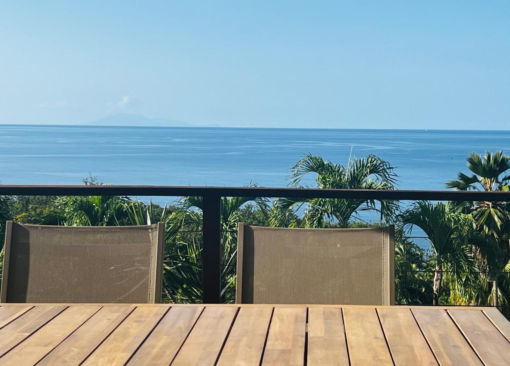 Vue Mer/3Beds/Piscine/Wifi/900 Metres De La Plage Deshaies Exterior foto
