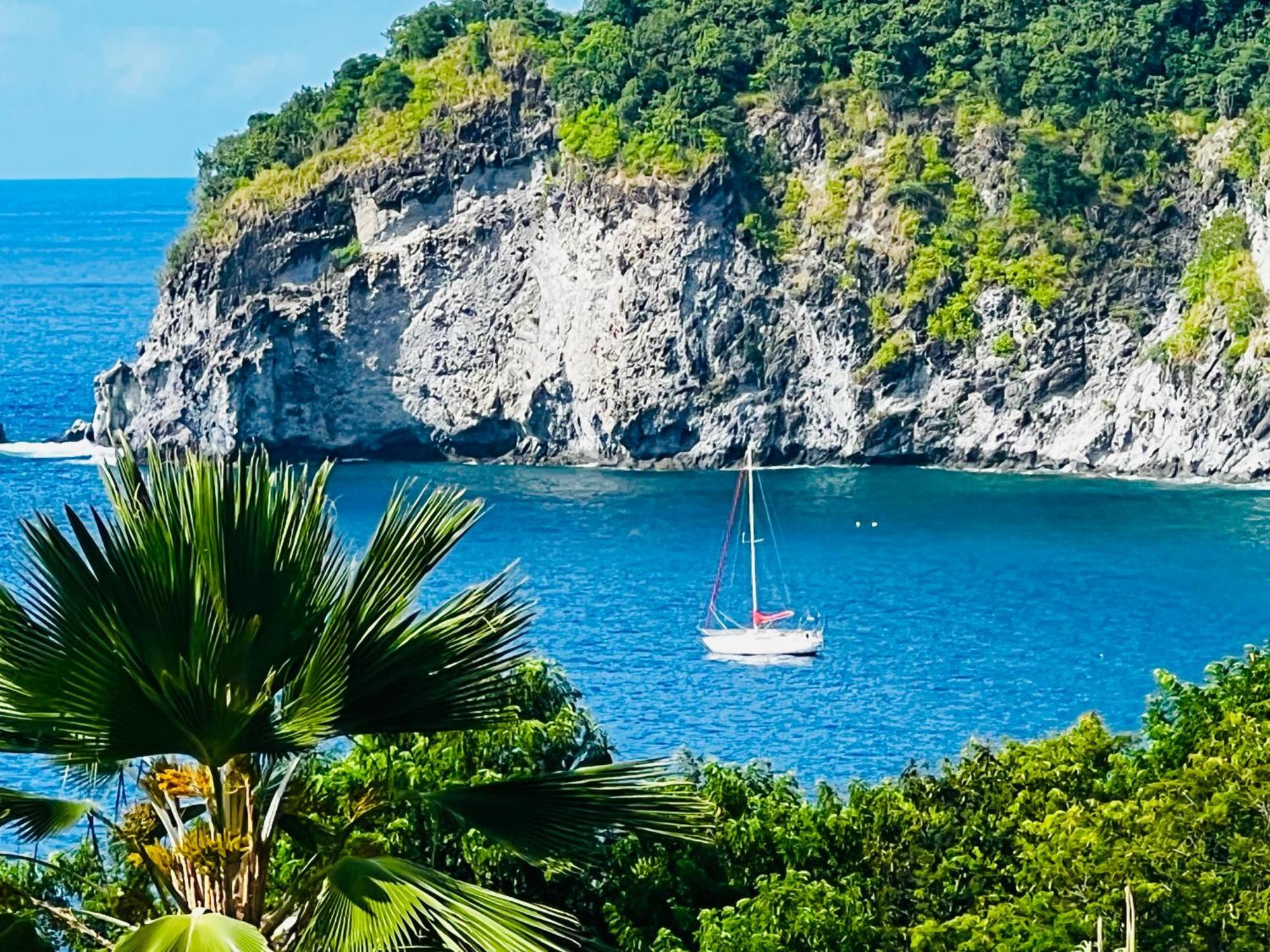 Vue Mer/3Beds/Piscine/Wifi/900 Metres De La Plage Deshaies Exterior foto